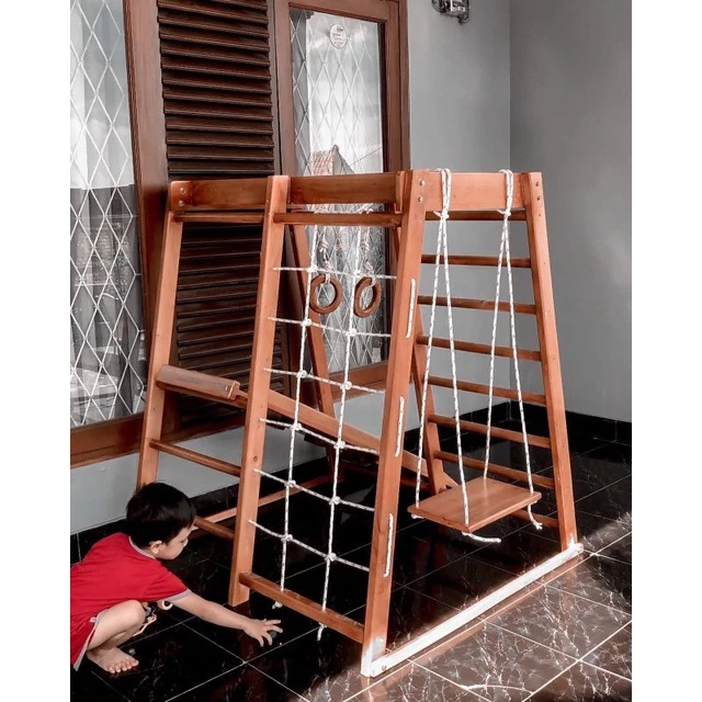 Mainan Anak Brakiasi/Tangga Brakiasi/Mainan Kayu Brakiasi/Custom Brakiasi - Gambar 2